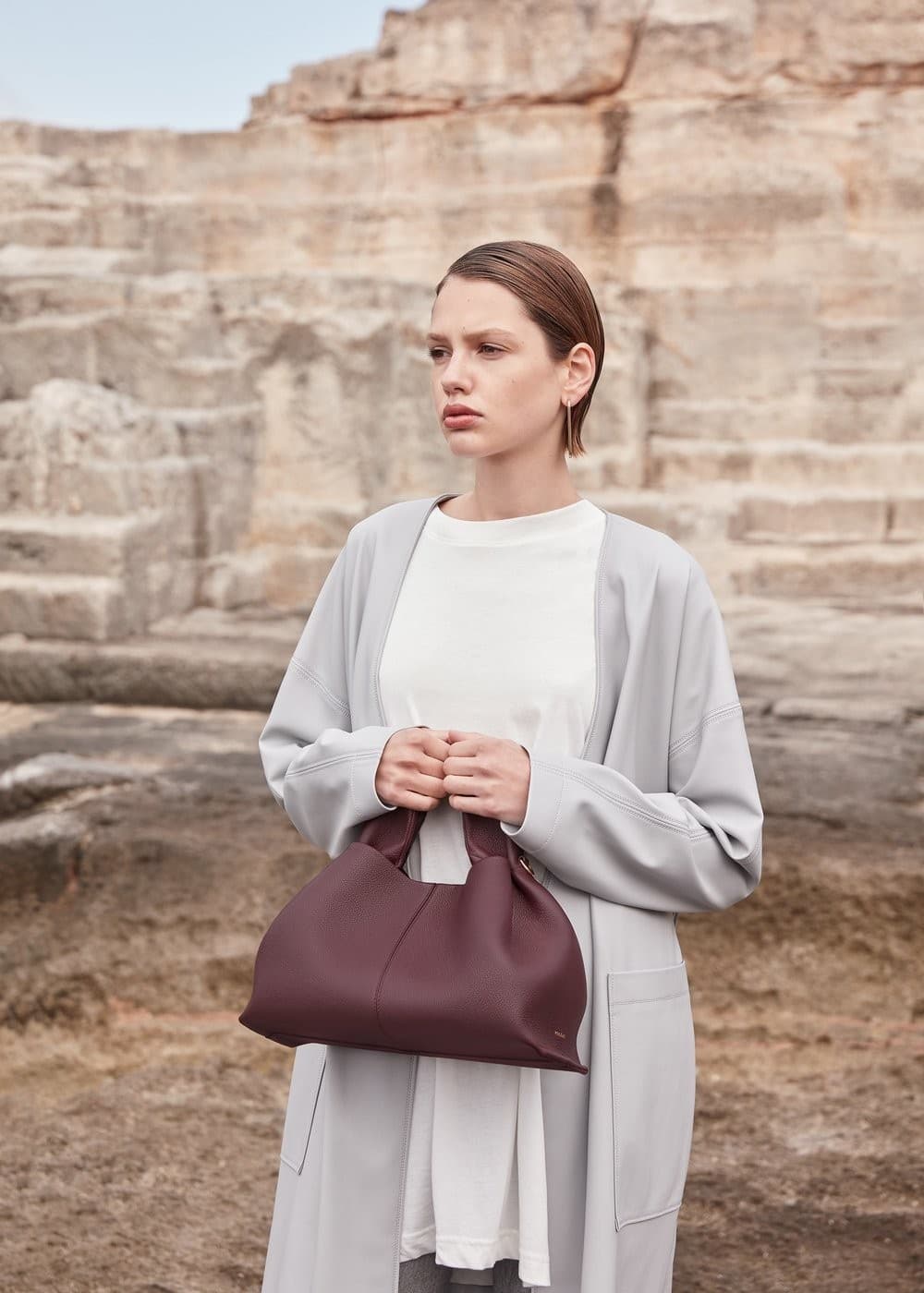 Sac à lunch portable Cloud Dumpling pour femmes 2025, nouveau modèle tendance transfrontalier, style français, bandoulière simple
