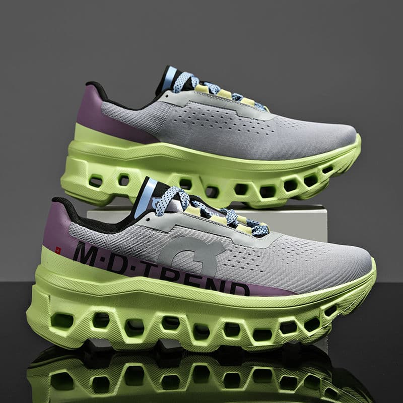 On Physical Training Shock Absorbent X3 Mesh Breathable Shoes for Men and Women Running Cloud Monster