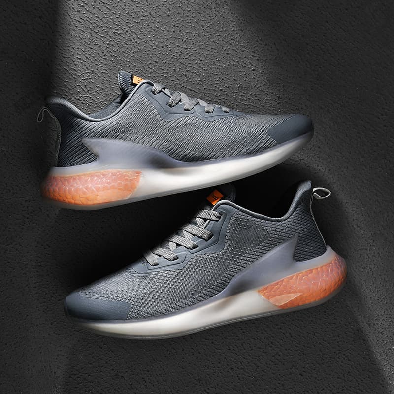 Sports Men's Summer , 2025 New Running Trendy Shoes, Flying Woven Surface, Thin Coconut Student Mesh Shoes