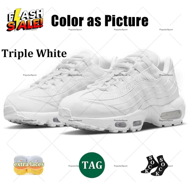 Chaussures de course pour hommes Designer 95 95s Triple White Black Royal Blue Next Nature Aegean Storm Sequoia Pink Beam Neon Olive