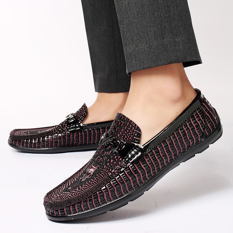 Size Large 47 Head Layer Cowhide Bean For Men, British Casual Hairstylists, Wearing Ankle Work Shoes Men, Hairstylists,