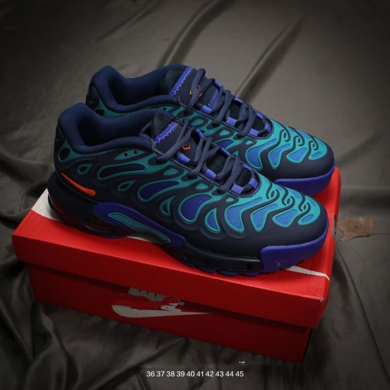 Putian DRIFT TN Fishbone Running pour hommes, baskets MAX, chaussures de sport décontractées à coussin d'air et amortissantes pour femmes