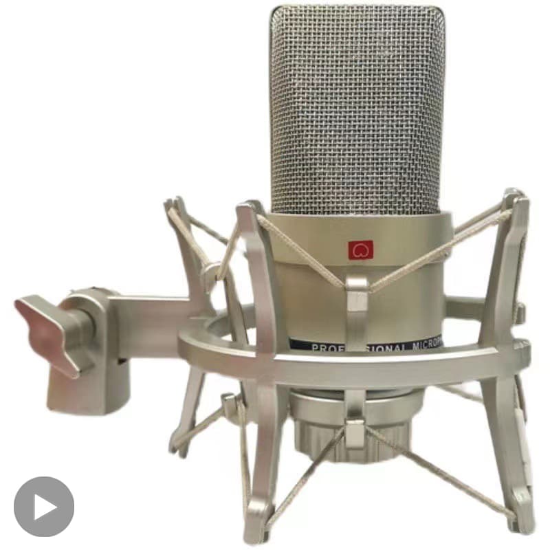 Professional Studio Condenser Microphone PC Computer Laptop Mic Singing Karaoke Streaming Wired Pro Microphone Sound