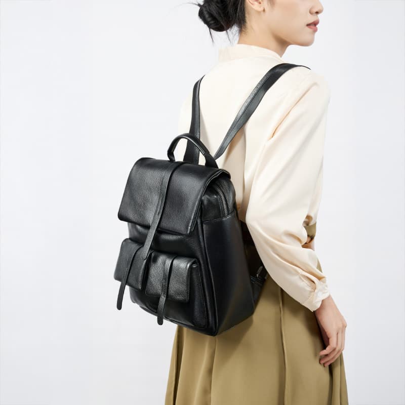 Leather Women's Bag 2025 New Fashion Large Capacity Multifunctional Travel Women's Shoulder Bag