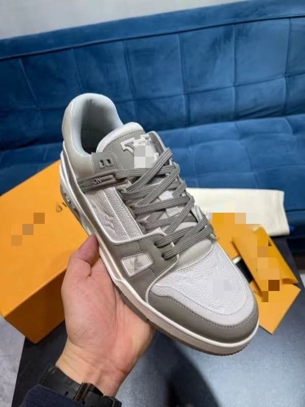 Baskets Putian Lvjia unisexes blanches style couple, en denim noir, chaussures décontractées, polyvalentes et tendance