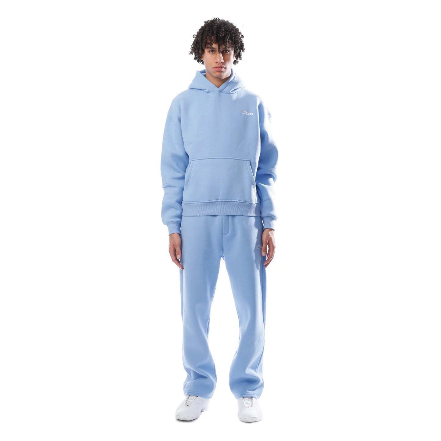 Men's Clothing Unisex Oversized Hoodie & Jogger Set – Streetwear Pullover Sweatshirt With Matching Pants (XS-4XL, Black/Navy/Grey/Pink/Sky Blue)