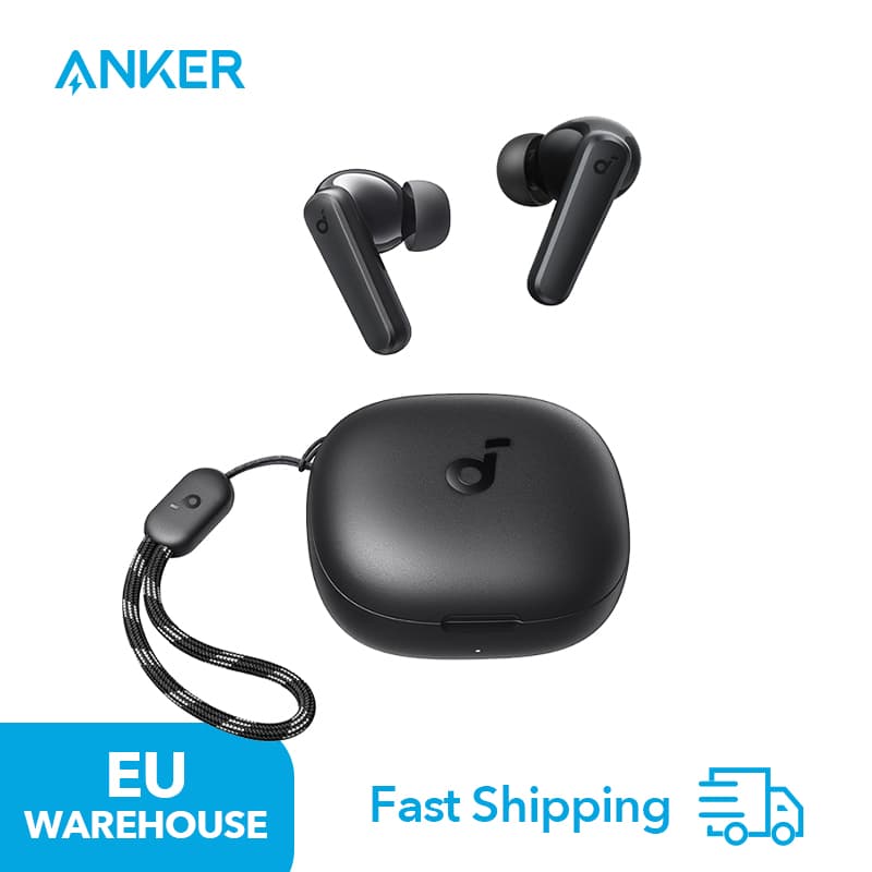 EU Stock Soundcore R50i Wireless Bluetooth 5.3 Earphones, 10mm Drivers, Strong Bass, IPX5, 30H Battery