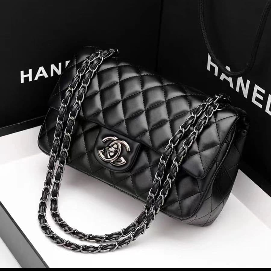 Sac à main femme en cuir véritable à motif losange, collection 2023. Sac bandoulière tendance, sac à main à bandoulière.