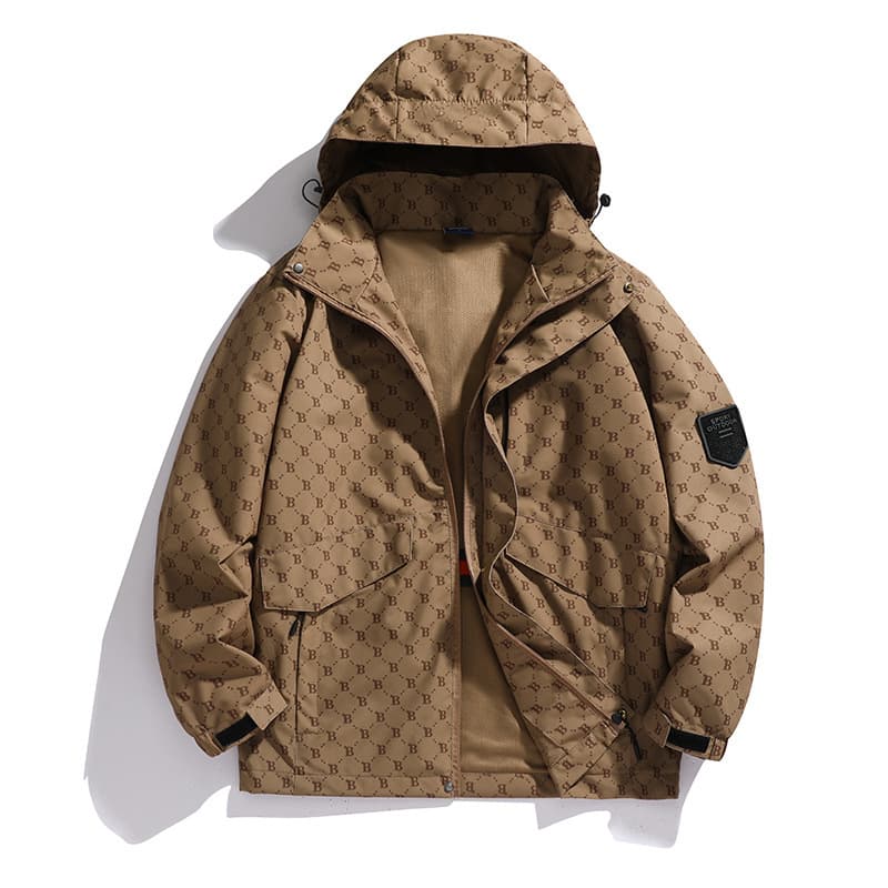 Outdoor jacket spring 2023 men's jacket casual sports versatile outdoor jacket wholesale