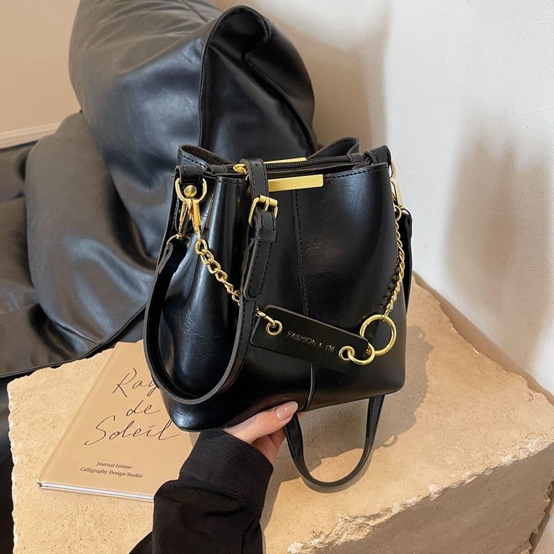 High-quality Small Handbag Women, 2024 Spring/summer New Vintage Bucket Bag, Fashionable And Versatile, Suitable For