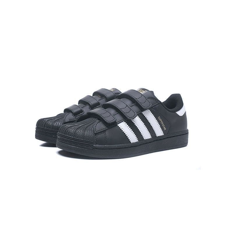 Chaussures pour enfants Gold Label Shell Head, garçons et filles, à scratch, antidérapantes, sport et loisirs, basses, semelle souple, style skate