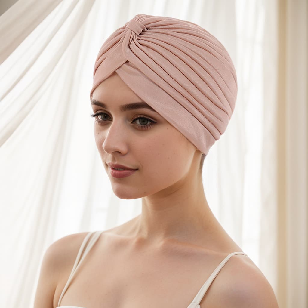 Muslim hat Muslim turban hat pleated watermelon hat braid hat Indian hat