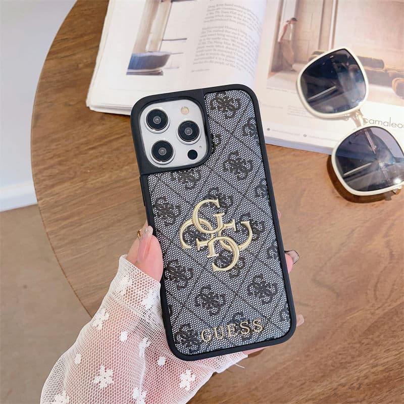 Étui de téléphone en cuir imprimé 15 haut de gamme pour iPhone 14 Promax Air Cushion Soap 13/12/11 Soft