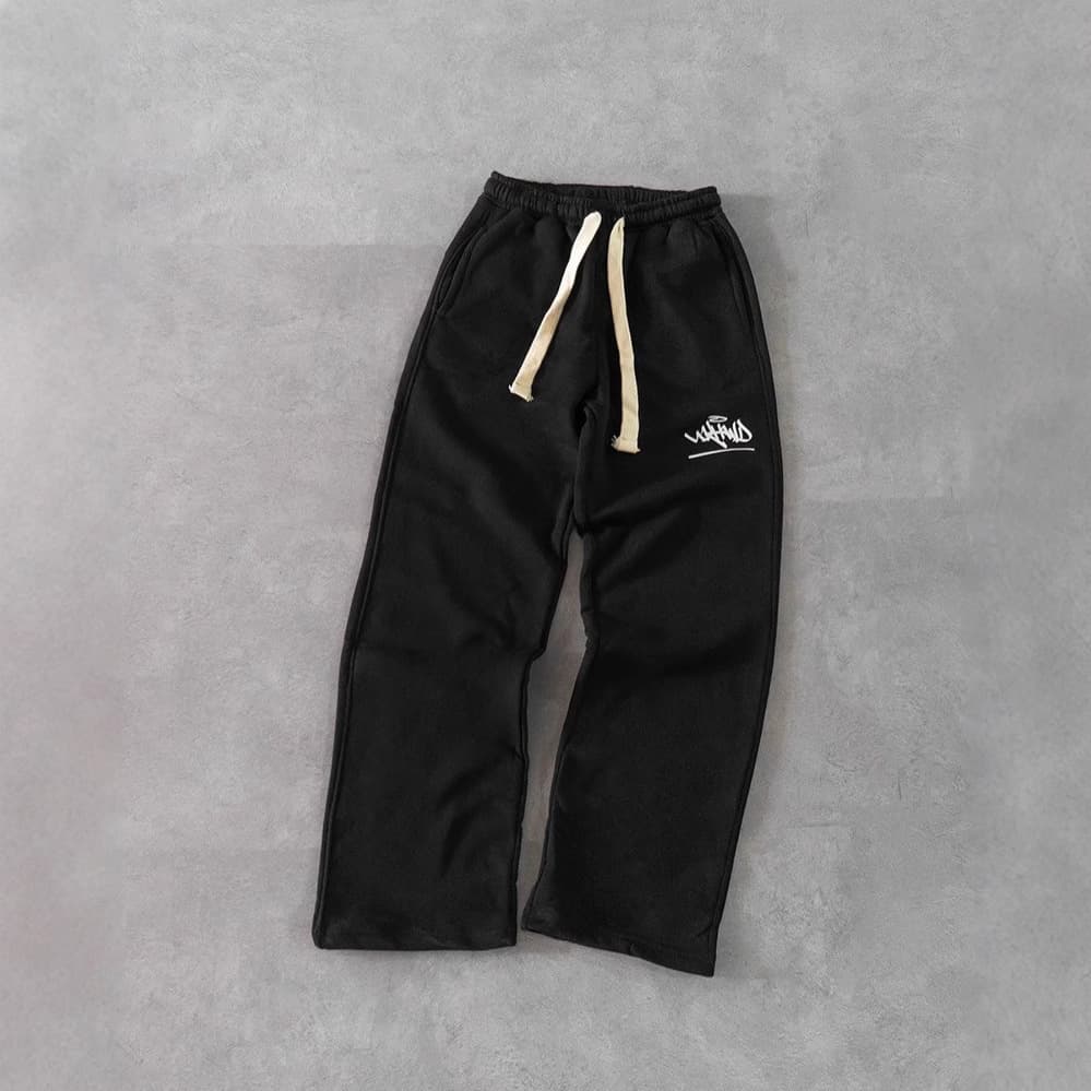 Unisex Streetwear Joggers – Trendy Straight-Leg Sweatpants With All-Over Print & Comfort Fit (S-XXXL, Urban Casual Pants For Everyday Wear)