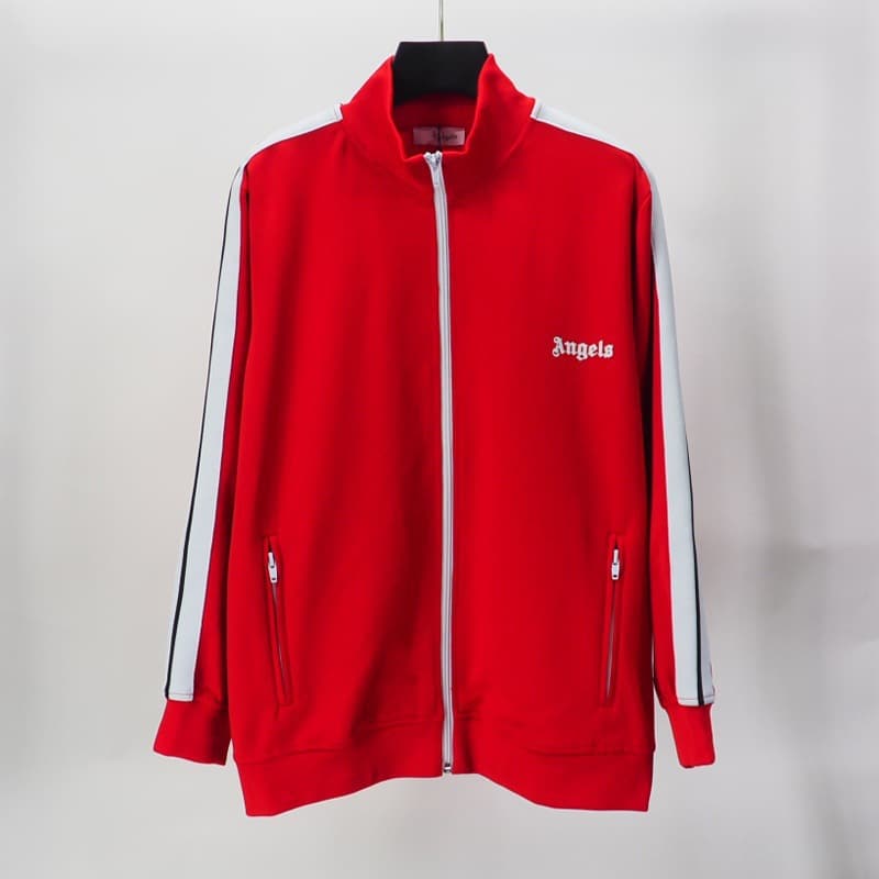 Veste de sport à rayures arc-en-ciel avec fermeture éclair et palmier, uniforme scolaire pour homme, nouvelle version 2025