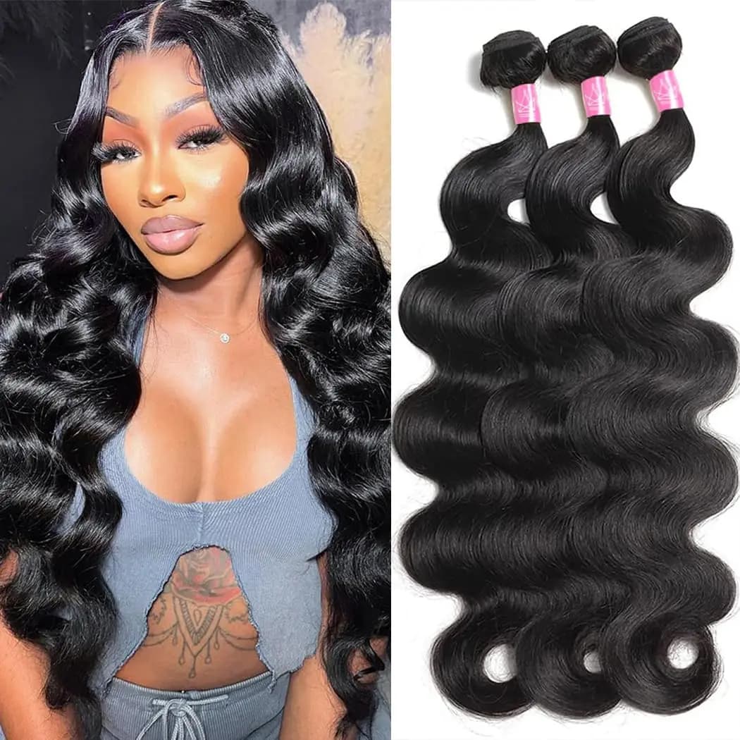 30 32 Inch Body Wave Bundles Brazilian Hair Water Wavy Weave Human Hair Extensions Tissage For Women