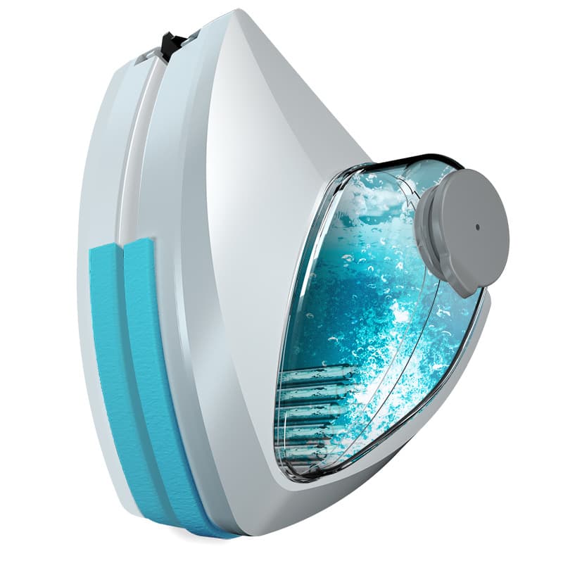 Magnetic Glass Window Cleaning Tool Automatic Water Discharge Double-layer Wiper Household Special Window Cleaner