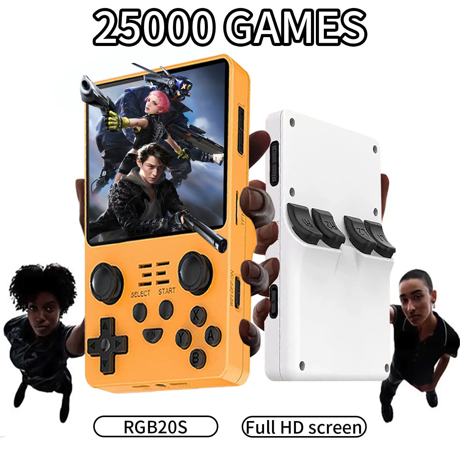 2025 New Portable Game Console Open Source Retro System Equipment