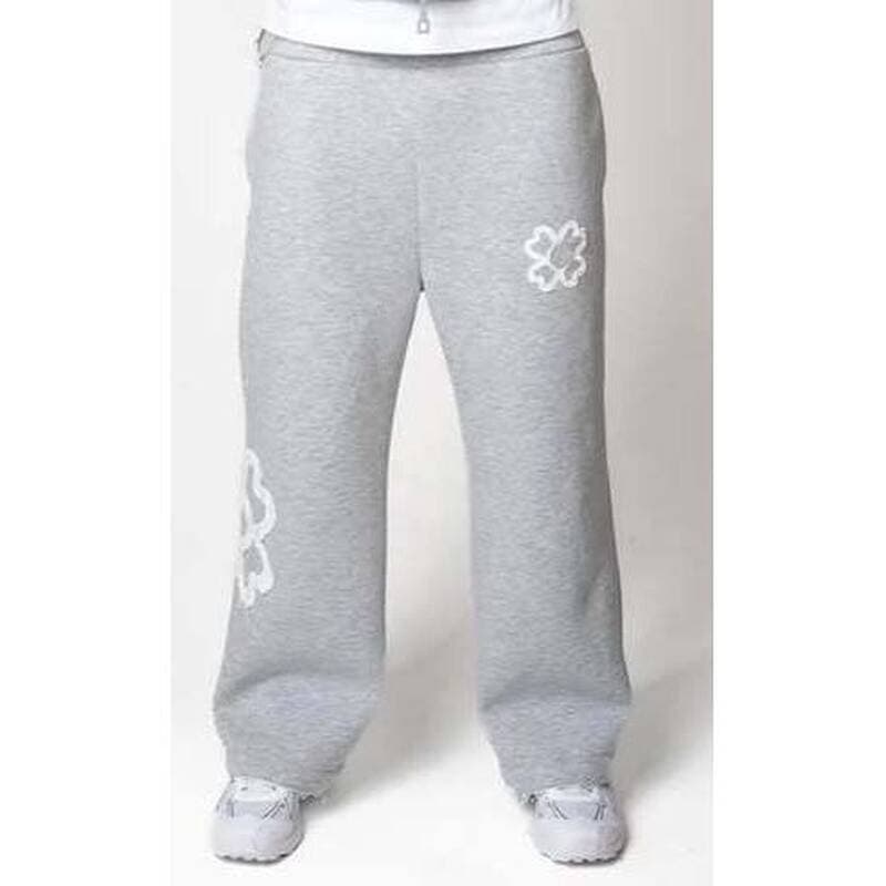 Ensemble sweat-shirt et pantalon décontractés, style rétro américain Y2K, gris-noir-vert, coupe ample, fermeture éclair et capuche.