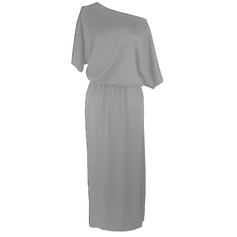 Robe ample d'été à poches fendues sur le côté pour femme, style européen et américain