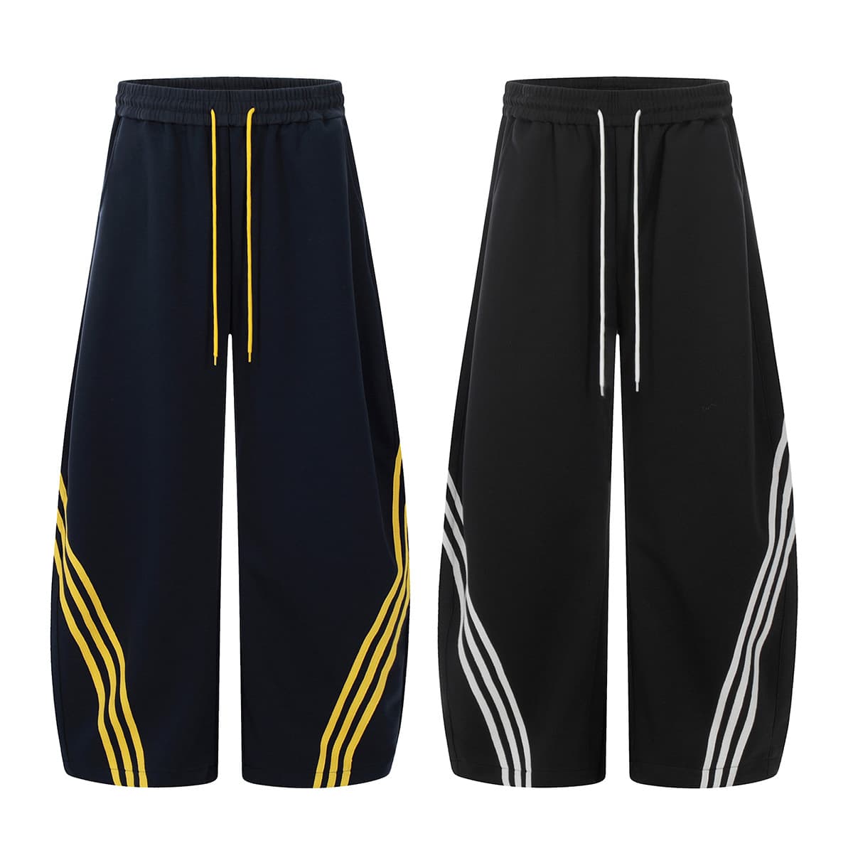 Men's Clothing Three Bar Sweatpants For Women Street Style Sports Loose Versatile Casual Trousers