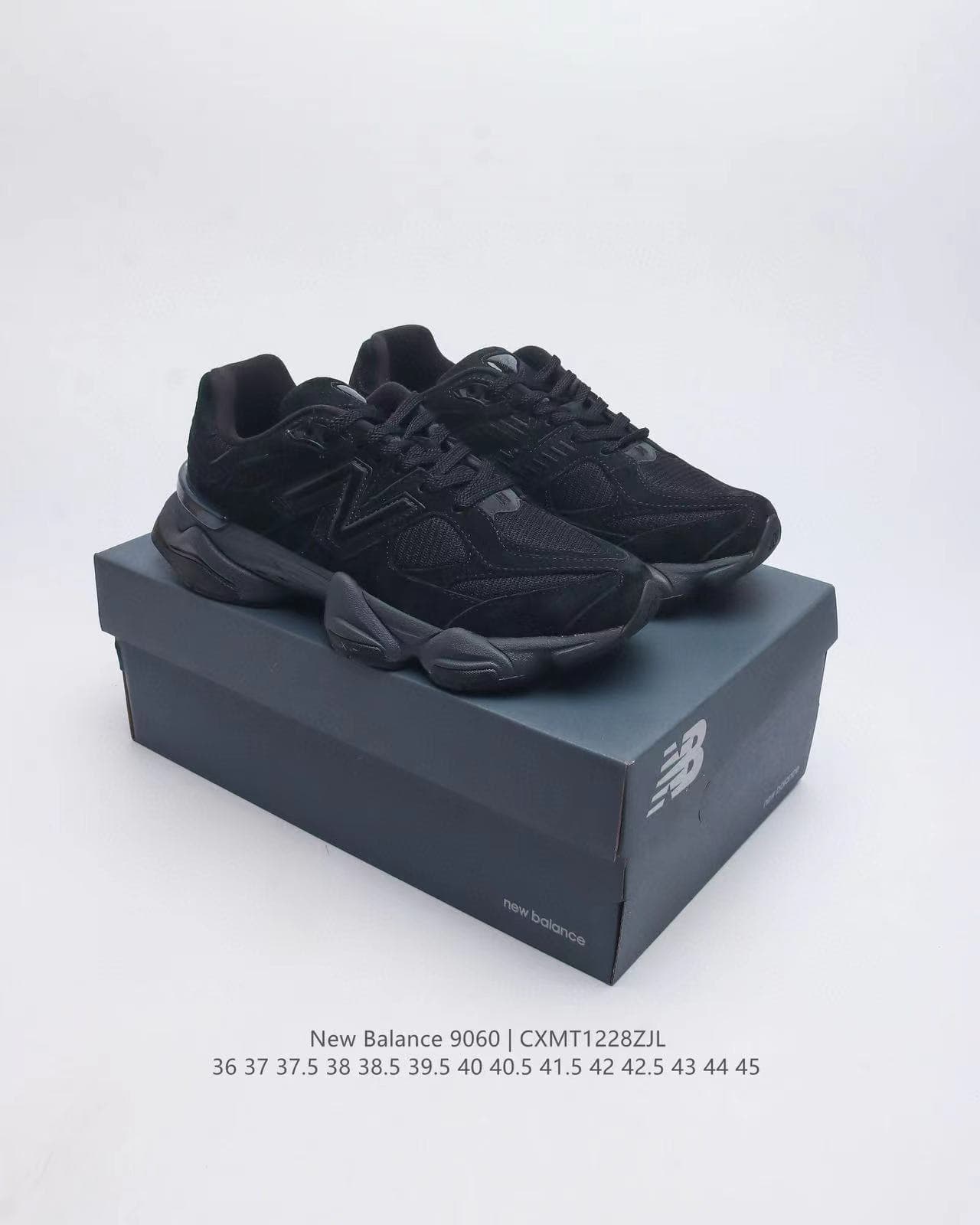 Nouvelle édition haute NB9060 Pure Original Sports Millennium Elephant Hooves pour hommes et femmes, semelle épaisse rehaussante pour papa