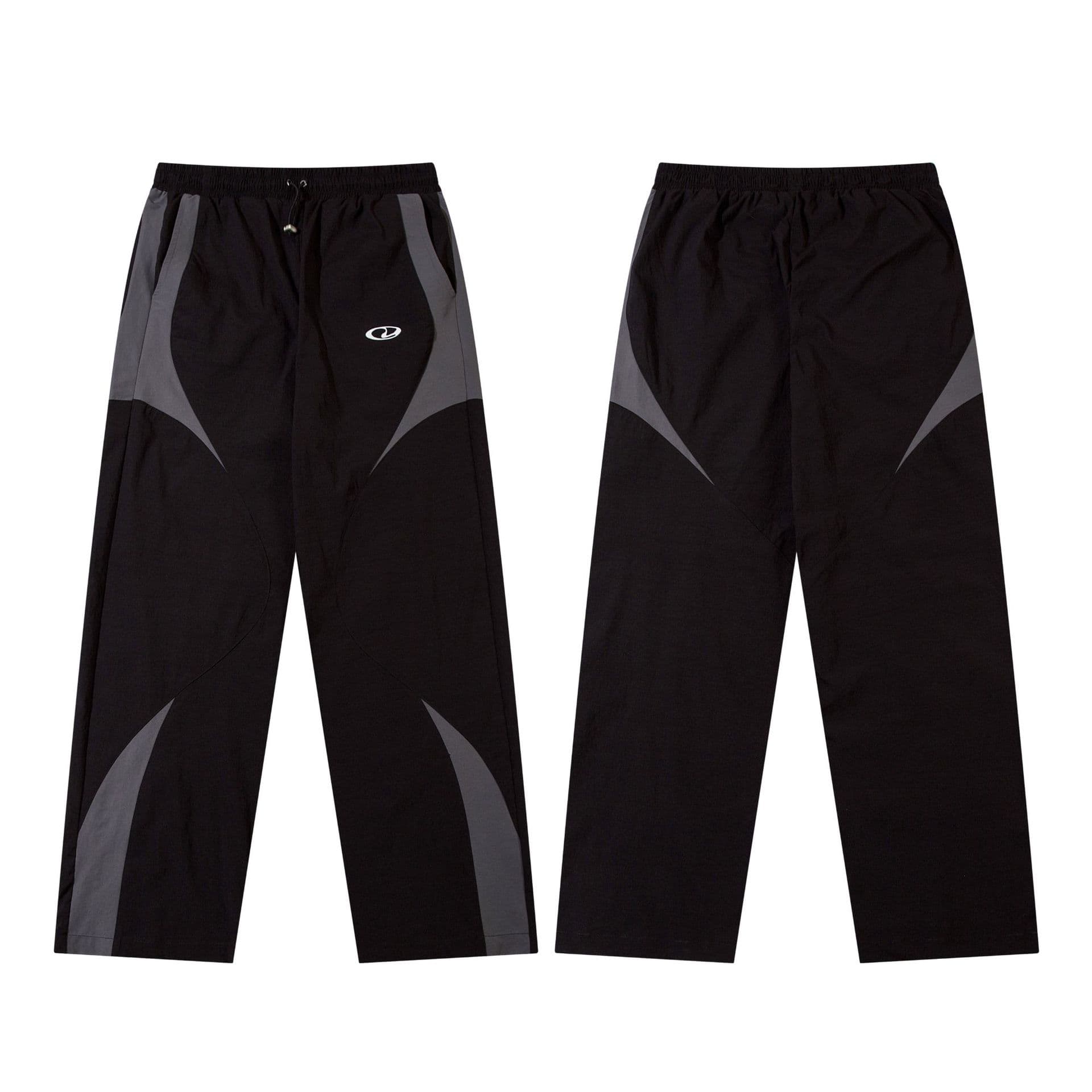 Men's Straight-Fit Casual Pants – Dark & Functional For Urban Style Men's Clothing