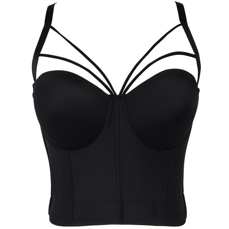 Women's non-slip triangle camisole waistcoat molding bodice sexy with underwire backless wrap chest on the day Always wearable