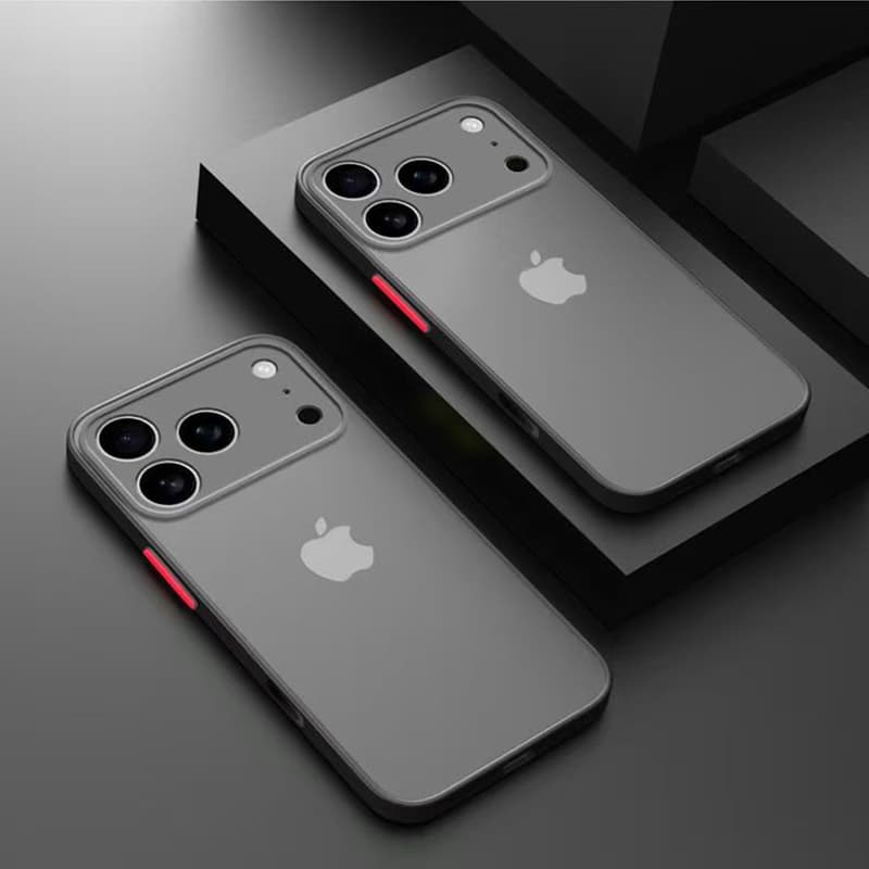 Coque de téléphone antichoc pour iPhone 17 Pro Max, iPhone 17 Pro, iPhone 17 Air, coque rigide en silicone