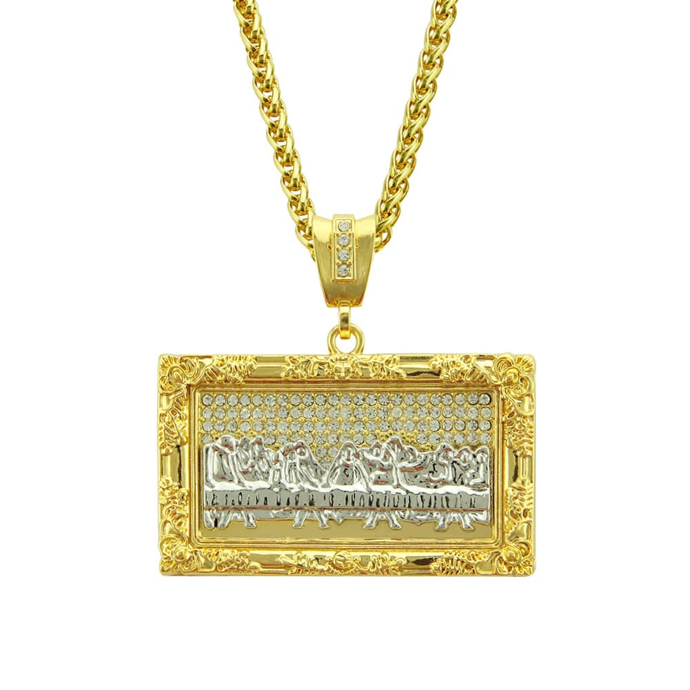 New Necklace, Hip-hop, Last Dinner Accessory Necklace, European And American Fashion Alloy Pendant