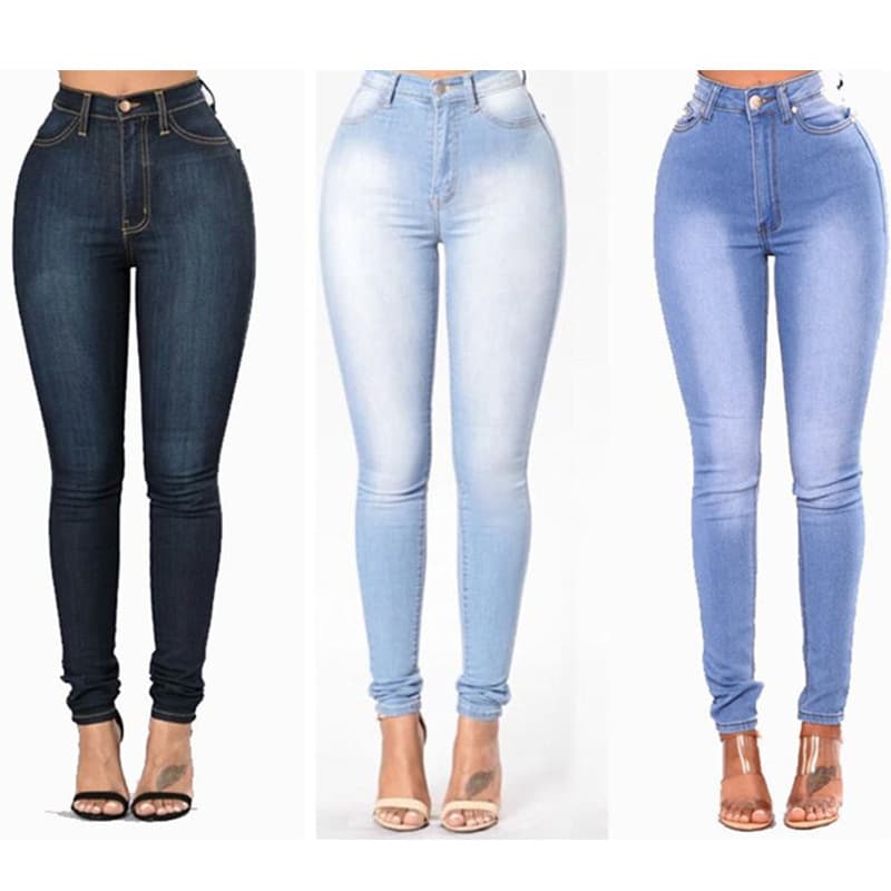 Women's Clothing Fashion Slim Fit Stretch Denim Pencil Pants For Women