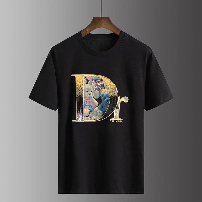 PQ Casual summer men's trend suit short-sleeved youth fashion round neck top clothes tide