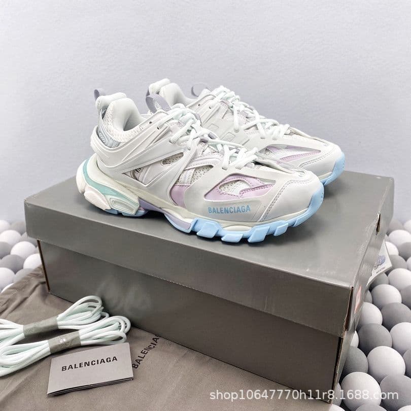 Chaussures de sport décontractées tendance, style papa, taille S, Paris Track 3.0 de troisième génération, avec éclairage LED intégré. Dispon