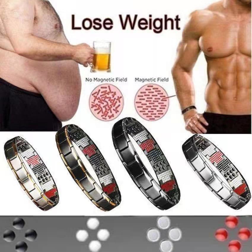 Magnetic bracelets hot sales Wish detachable multi point magnetic bracelets Men's accessories couple magnetic bracelets