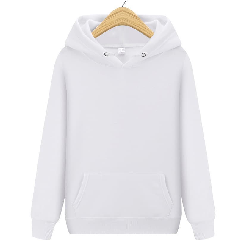 Men's Clothing Manufacturers Spring And Autumn Fashion Solid Color Hooded Sports Sweatshirts Casual Couple Pullover Sweatshirts Wholesale Can Add Logo
