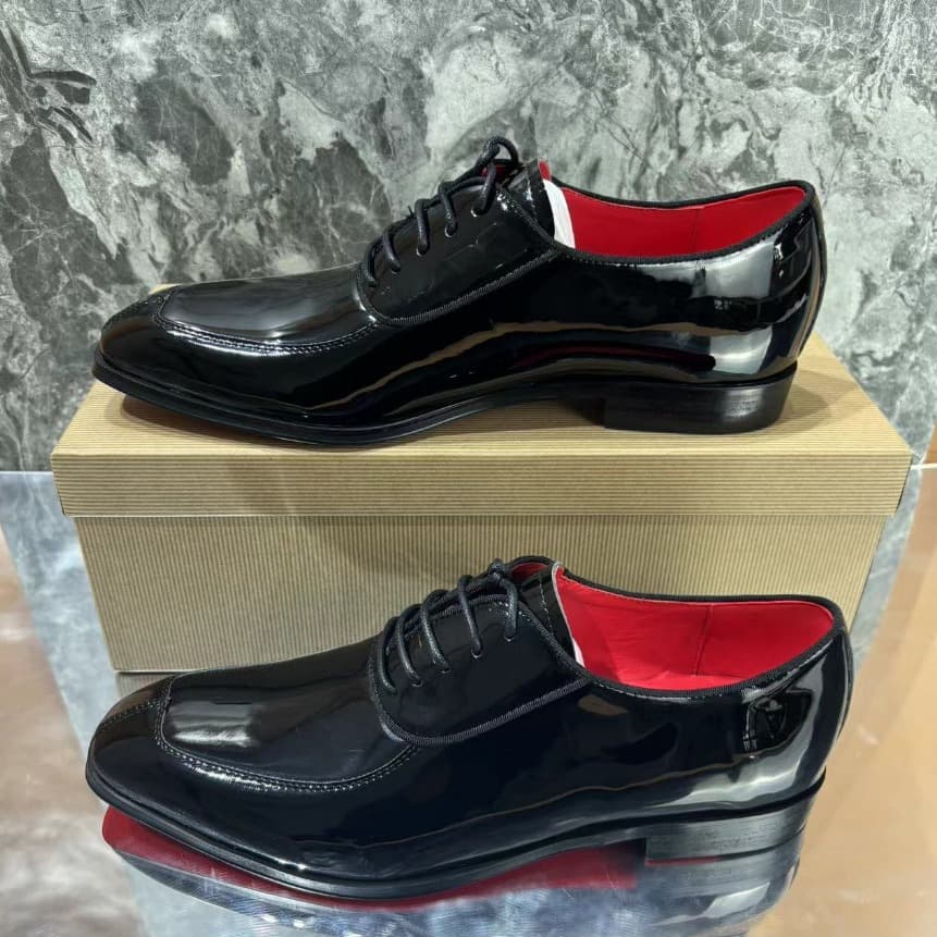 Genuine Size Men's Shoes Extra Large Comfortable Business Pure Leather Classic