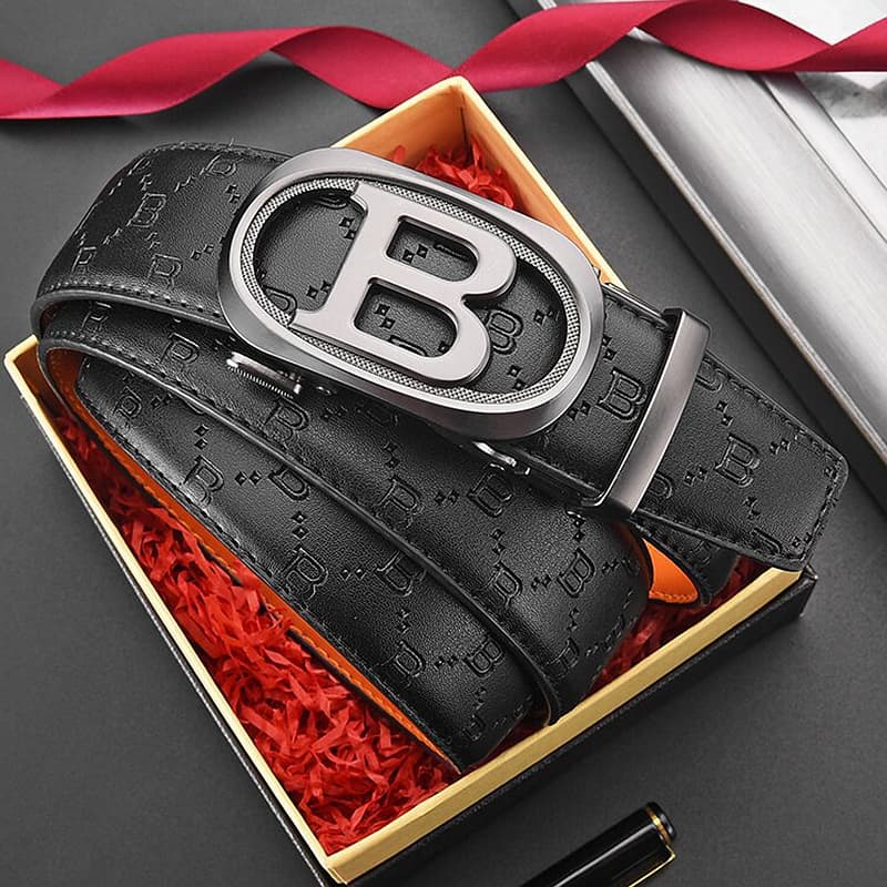 XUANMU New Business Men belt Casual Fashion Brand Designer Famous Automatic Buckle Women Belts Leather Belt for Men Male Jeans F0168
