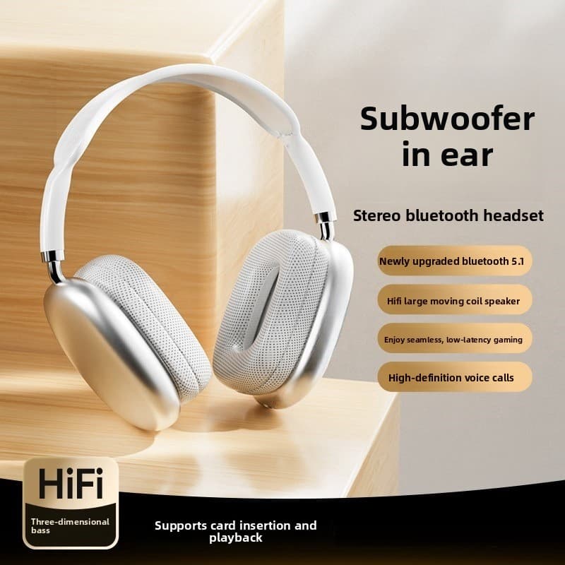 ng2510227 Cross-Border Hot-Selling P9 Bluetooth Over-Ear Wireless Sports Gaming Universal Headset Factory Wholesale