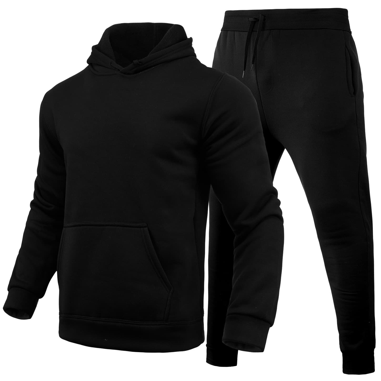 Men's Clothing Spring And Autumn 220g Solid Color Pullover Men's And Women's Sweatshirt Sports Suit Sweatshirt Suit Fleece Men's And Women's Hoodie