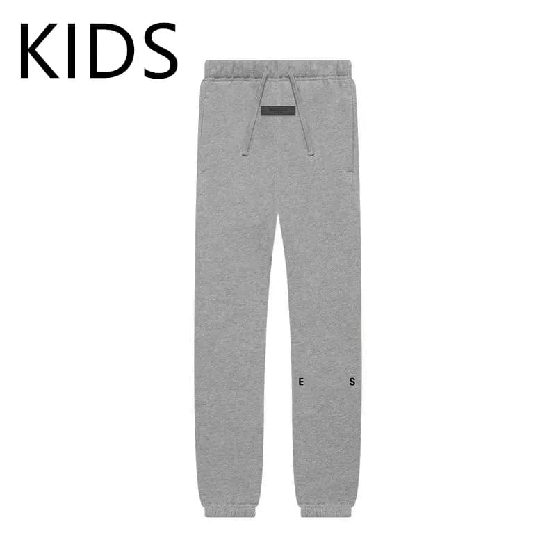 Sweat à capuche essentiel pour enfants, garçons et filles, pantalon oversize ample, classique, floqué, à enfiler avec lettres 3D, style skate ou