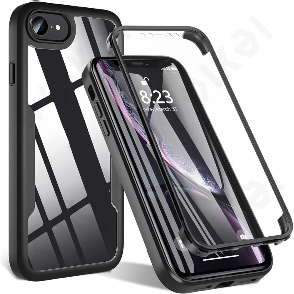 Case For IPhone 16e 2025 360 Full Shockproof Transparent Silicone Screen Protection TPU Slim Fit Thin Phone Cover