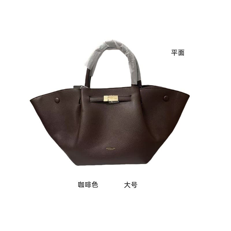 Sac à main Demellier en daim, modèle « Commuting », polyvalent et compact, style New York, grande capacité, cabas pour femme