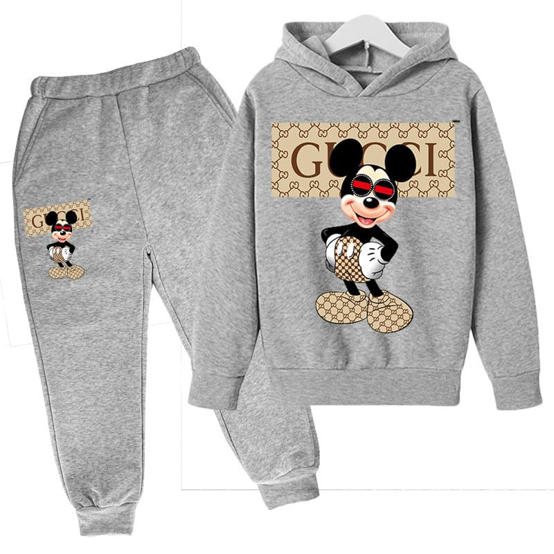 Vêtements pour bébé et mère Sweat à capuche tendance pour garçons et filles