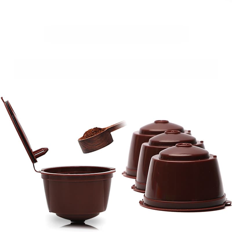 For Nestle Dolcegusto Coffee Capsule Shell Reusable Coffee Capsule Filter Cup Three Pack
