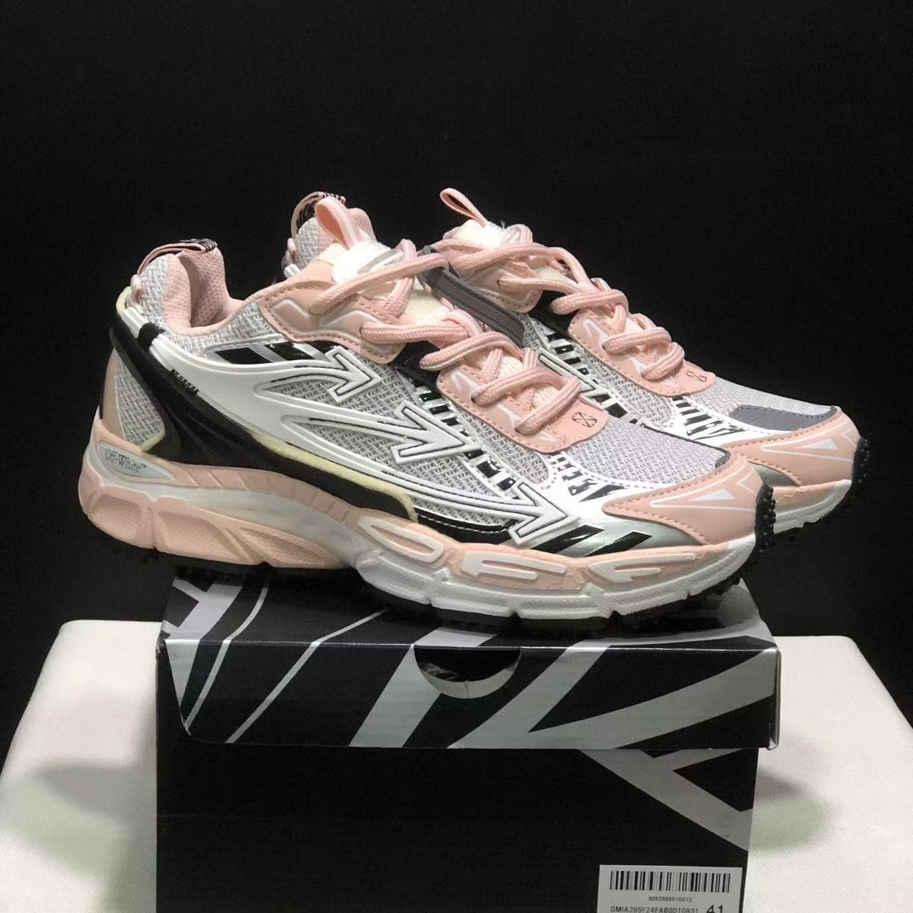 Baskets en cuir neuf, collection Arrow Casual Shoes, chaussures de créateurs pour couples, baskets homme et femme, chaussures de running respirantes