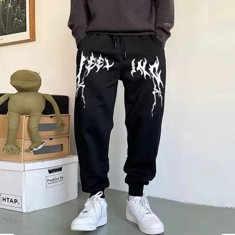 2025 Trend Men Sweatpants Oversized Joggers For Women Streetwear Sport Jogging Brand Fleece Warm Trousers Clothes