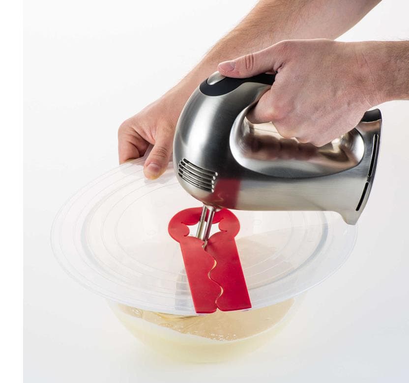 Cross-border egg-beating splash-proof cover plastic egg-beating Cover Cream Waterproof splash-proof cover egg beater baking tools