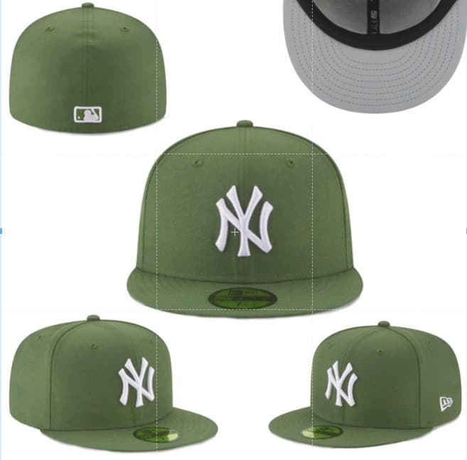 Casquette de baseball brodée, protection solaire intégrale, taille L (5A), de qualité supérieure Los Angeles Dodgers, pour l'exportation.
