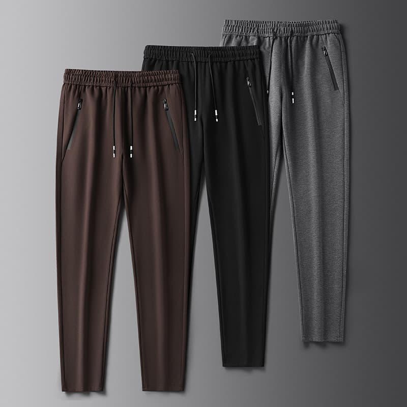 Men's Clothing Sports Pants Spring And Autumn Loose Large Size Casual Pants Nylon Cotton Trousers Sweatpants