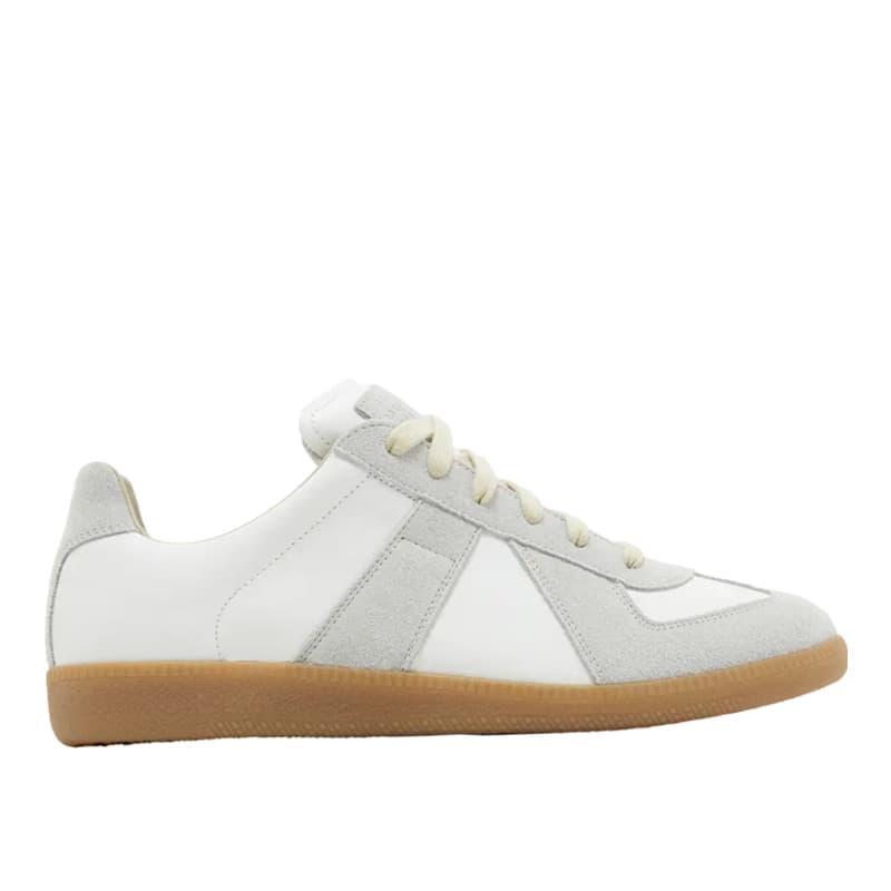 Baskets décontractées en cuir véritable pour femmes Dexun, chaussures d'entraînement polyvalentes pour hommes inspirées de Forrest Gump.
